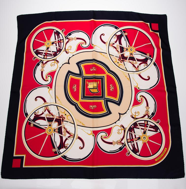 SCARF, "Washington's Carriage", Hermès.