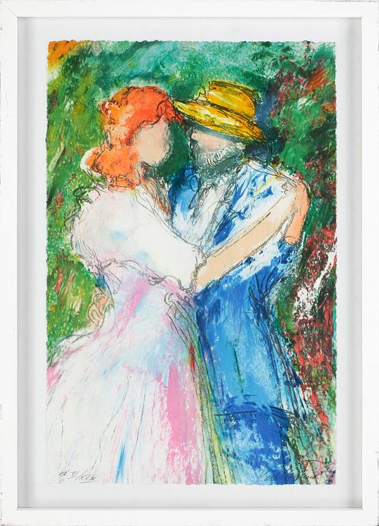 KARL HÖGLUND, färglitografi, signerad o numrerad ea XI/XXIX.