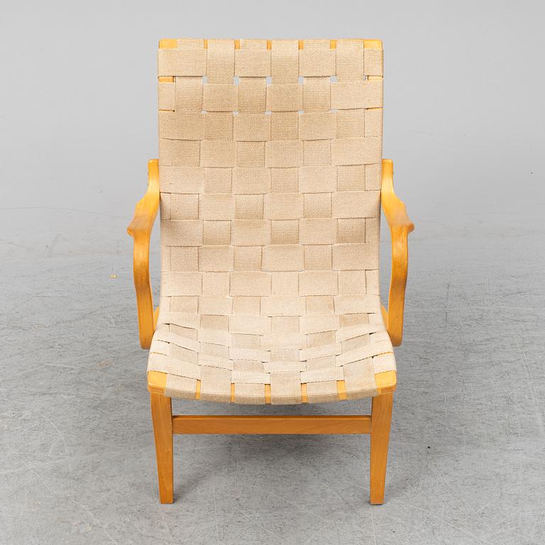 BRUNO MATHSSON, fåtölj, "Eva", Dux.