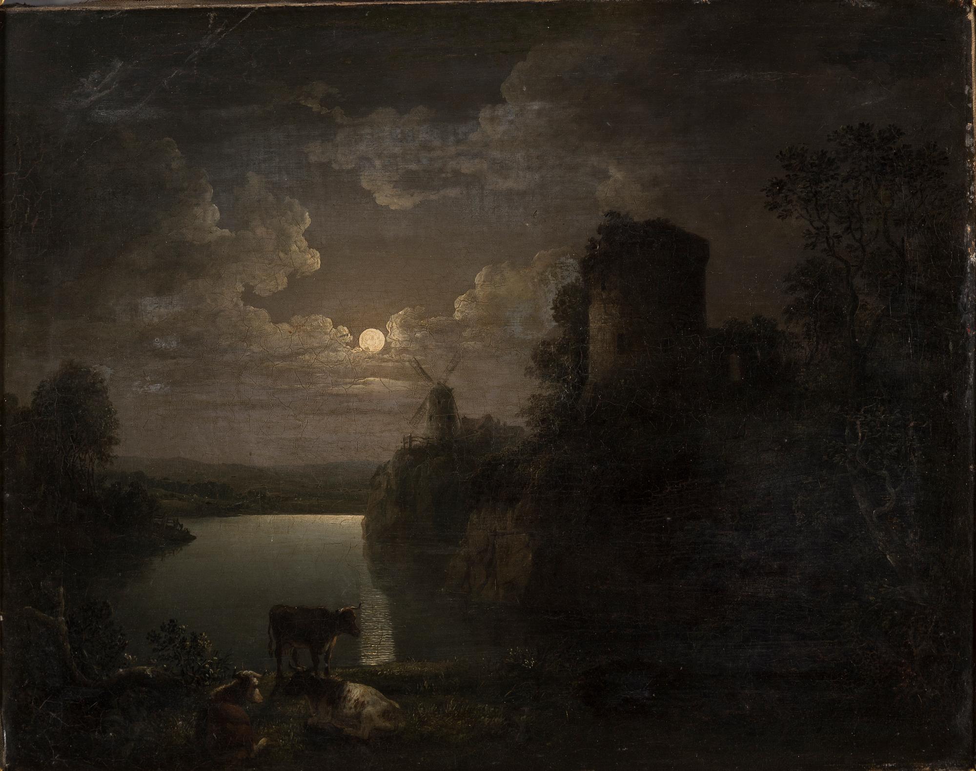 SEBASTIAN PETHER, Attributed to. Oil on canvas, relined.