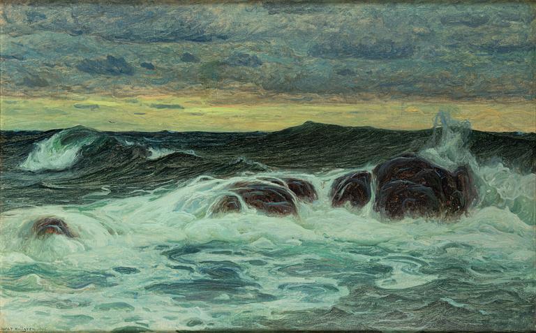 Oscar Hullgren, Bränningar.