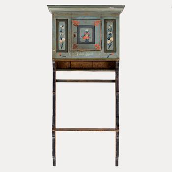 A 1700s hanging cabinet.