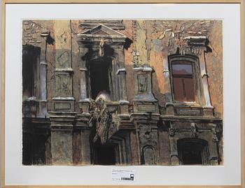 ROJ FRIBERG, färglitografi. Sign och numr 132/150.