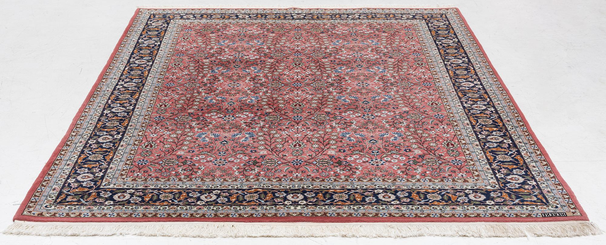 Turkish carpet, approximately 265 x 200 cm.