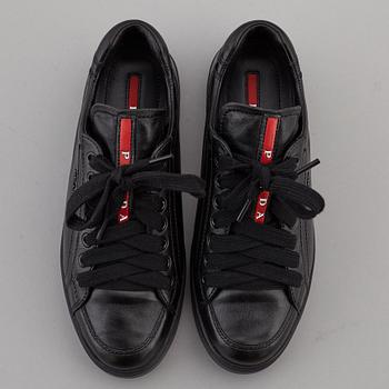 PRADA, sneakers, två par, storlek 35,5.