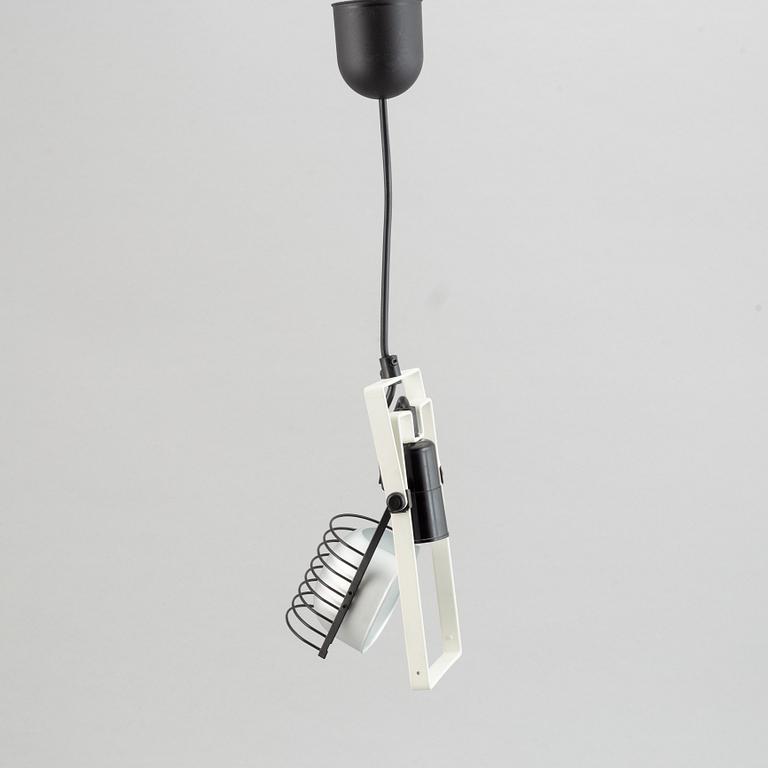 Ernesto Gismondi, a metal 'Sintesi' ceiling light for Artemide, 1980's.