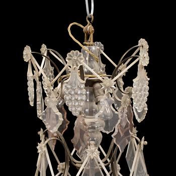 a rococo-style chandelier from the first half of the 20th century.