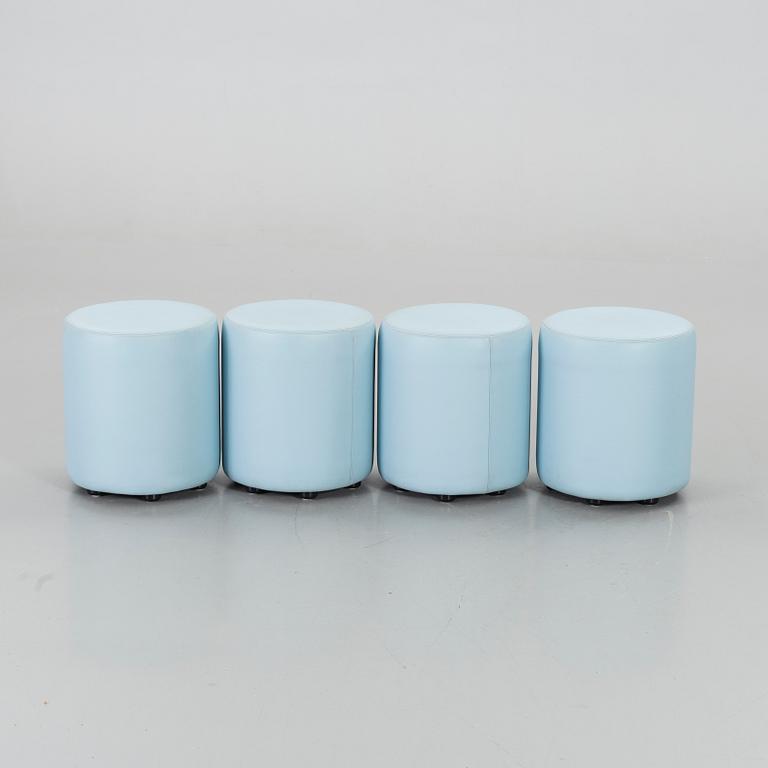 FOUR JOHANSSONS DESIGN STOOLS.