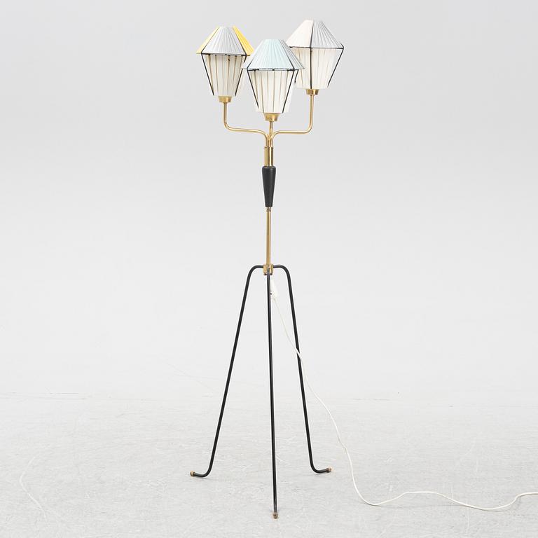 A Swedish 1950's floor lamp.