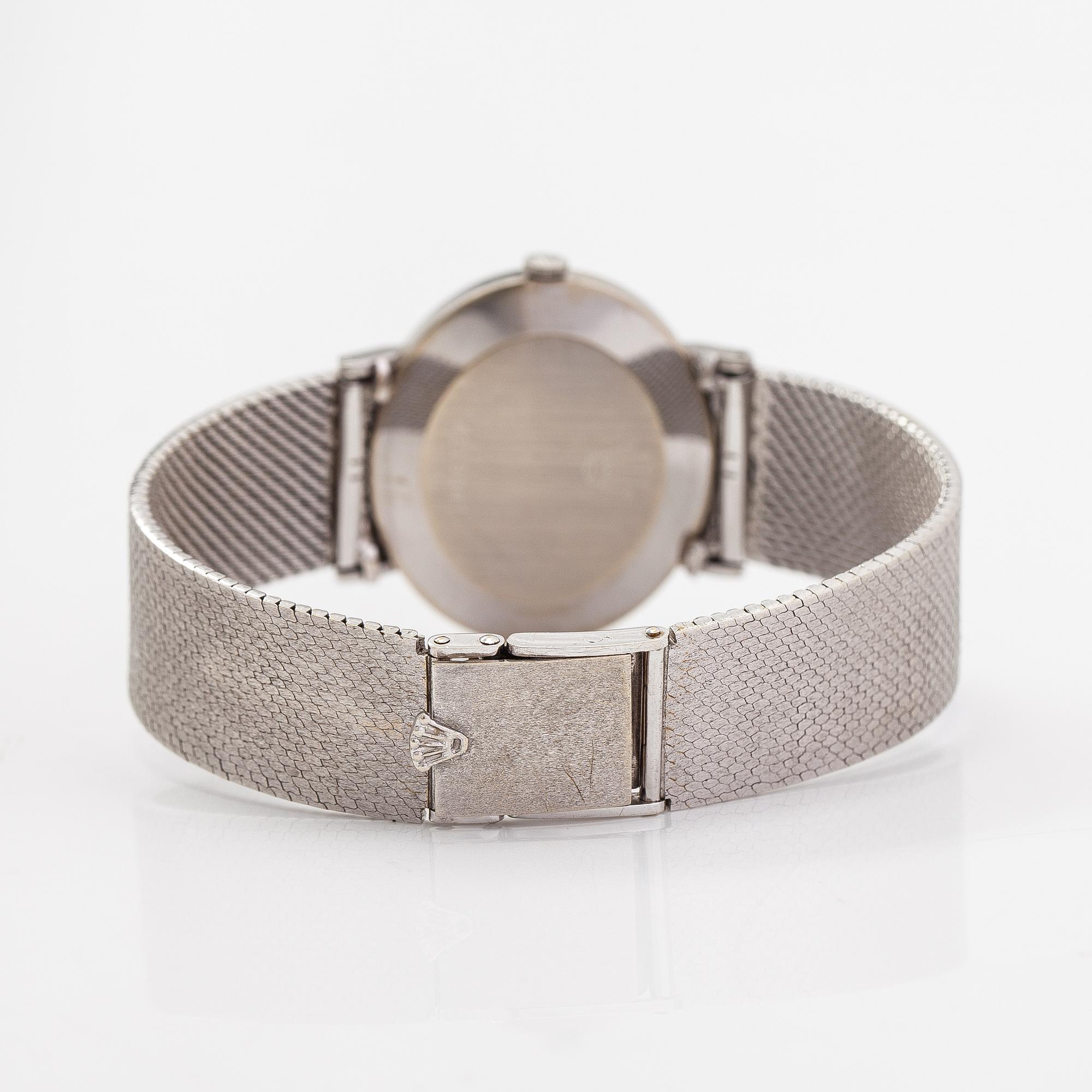 Rolex, Cellini, armbandsur, 32,5 mm x 29 mm.