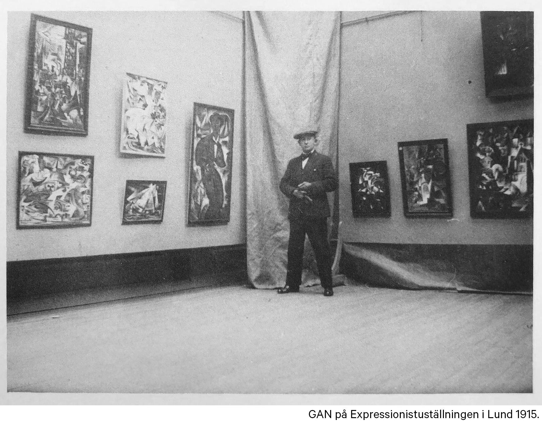 Gösta Adrian-Nilsson, "Snälltåg/Schnellzug".