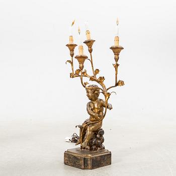 Table lamp/Candelabrum 20th century.