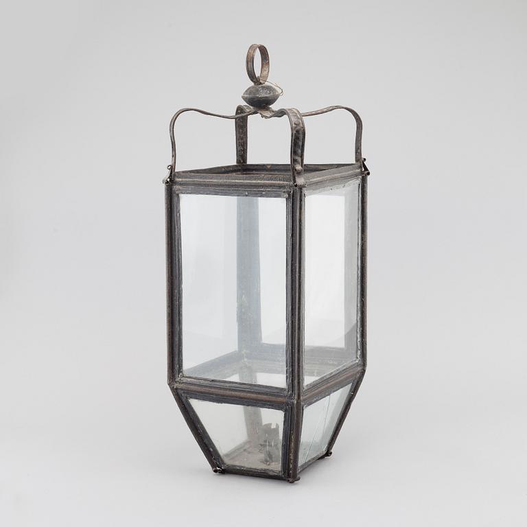 LANTERN, plate, 18th century.