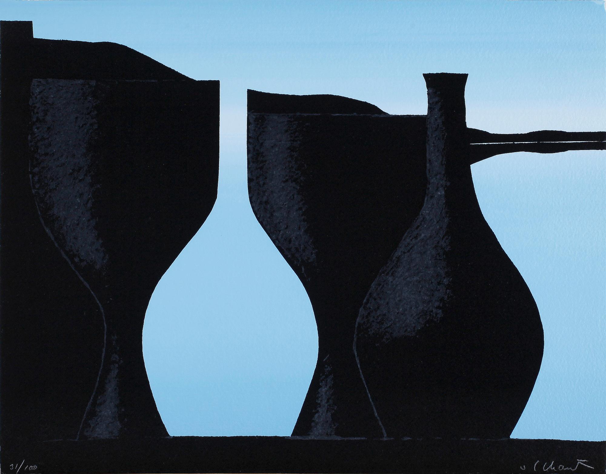 GRAFISK MAPP. Serigrafier, 12 st. Numr 31/100.