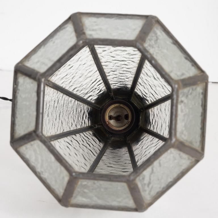 Harald Notini, a model "5994" ceiling lamp, Arvid Böhlmarks Lampfabrik, Stockholm, 1920s-30s.