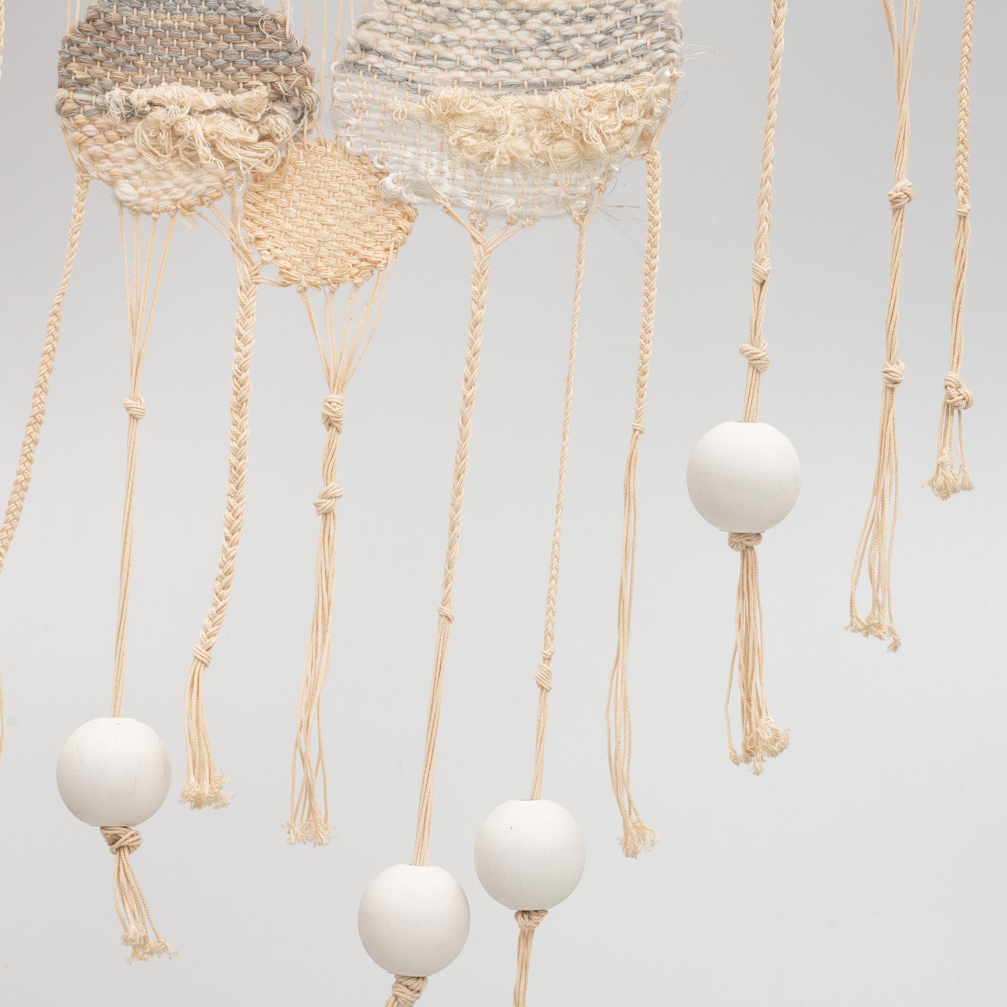Ingalill Sjöblom, textile, "Silurian Atoll", -69.