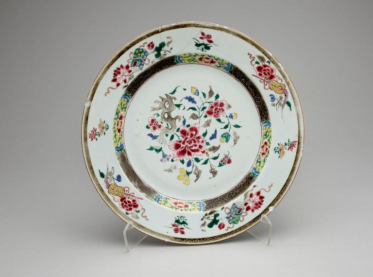 FAT, porslin, Kina, Qianlong, 1700-tal.