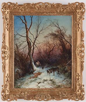 George Augustus Williams, Winter Landscape.