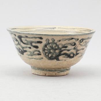 SKÅL, porslin, Kina, Yuan dynasti 1200-/1300-tal.