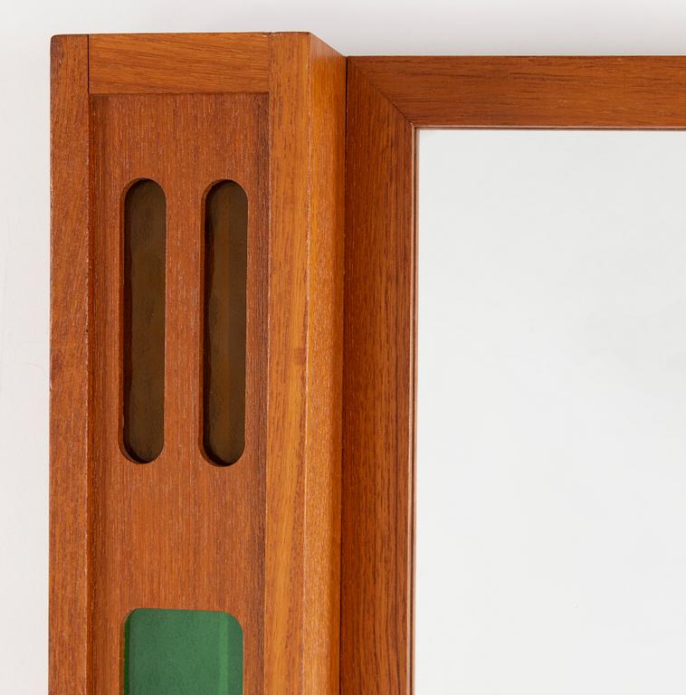 A teak mirror from Eriksmålaglas, 1960's.