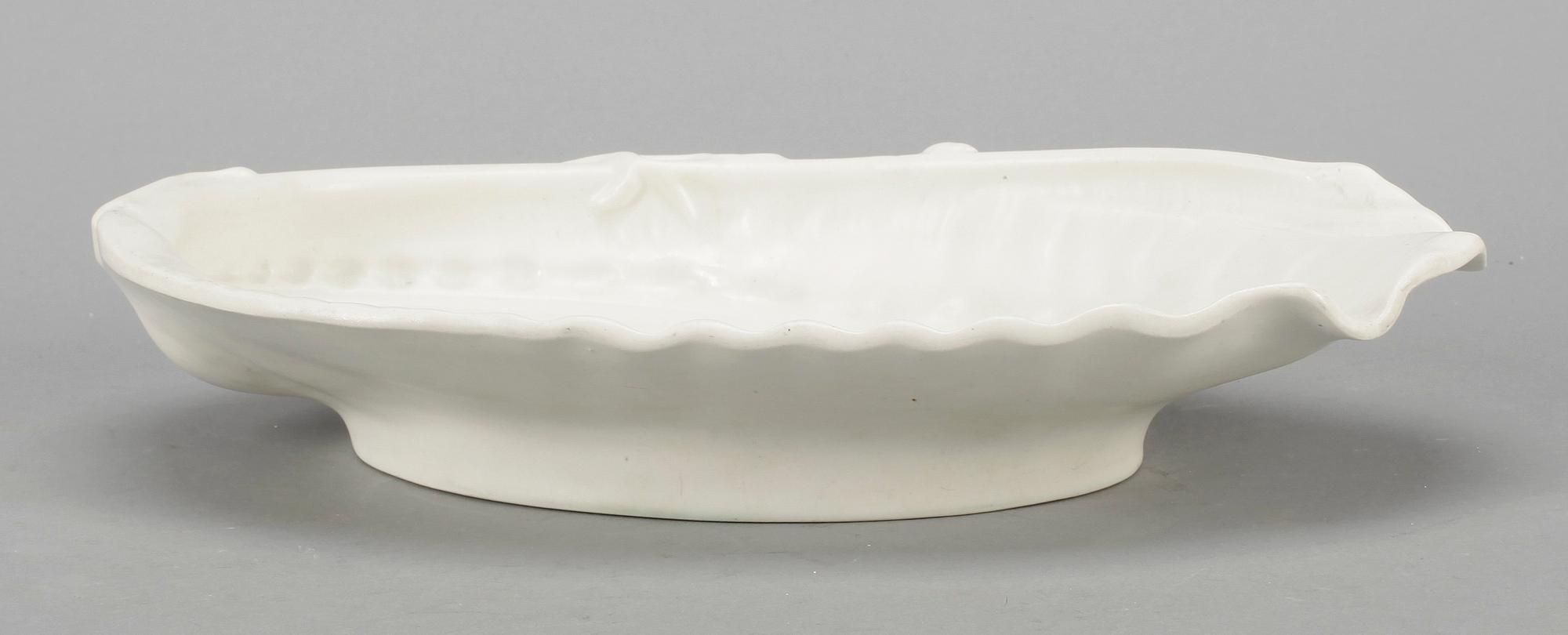 SKÅLFAT, stengods, "Carrara" Wilhelm Kåge, Gustavsberg, omkring 1900-talets mitt.