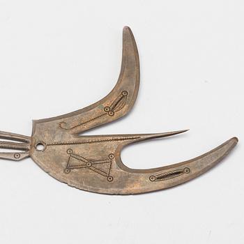 THROWING KNIFE / CURRENCY, Zande, Nzakara, Central Africa.