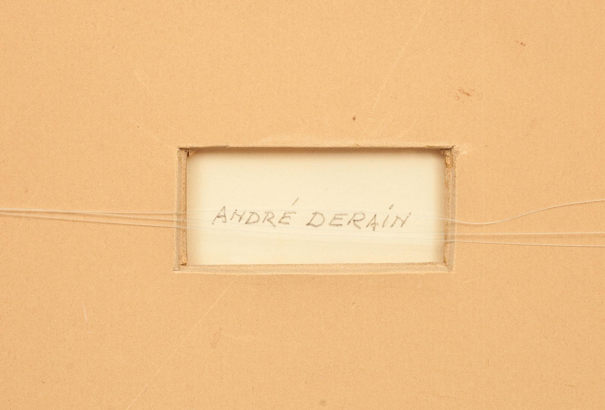 ANDRÉ DERAIN, efter. Litografi.