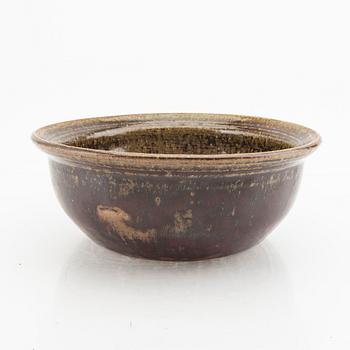 Yngve Blixt, a signed and dated 65 (?) stoneware bowl.