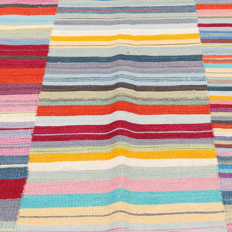 A CARPET, flat weave, around 271 x 222 cm.