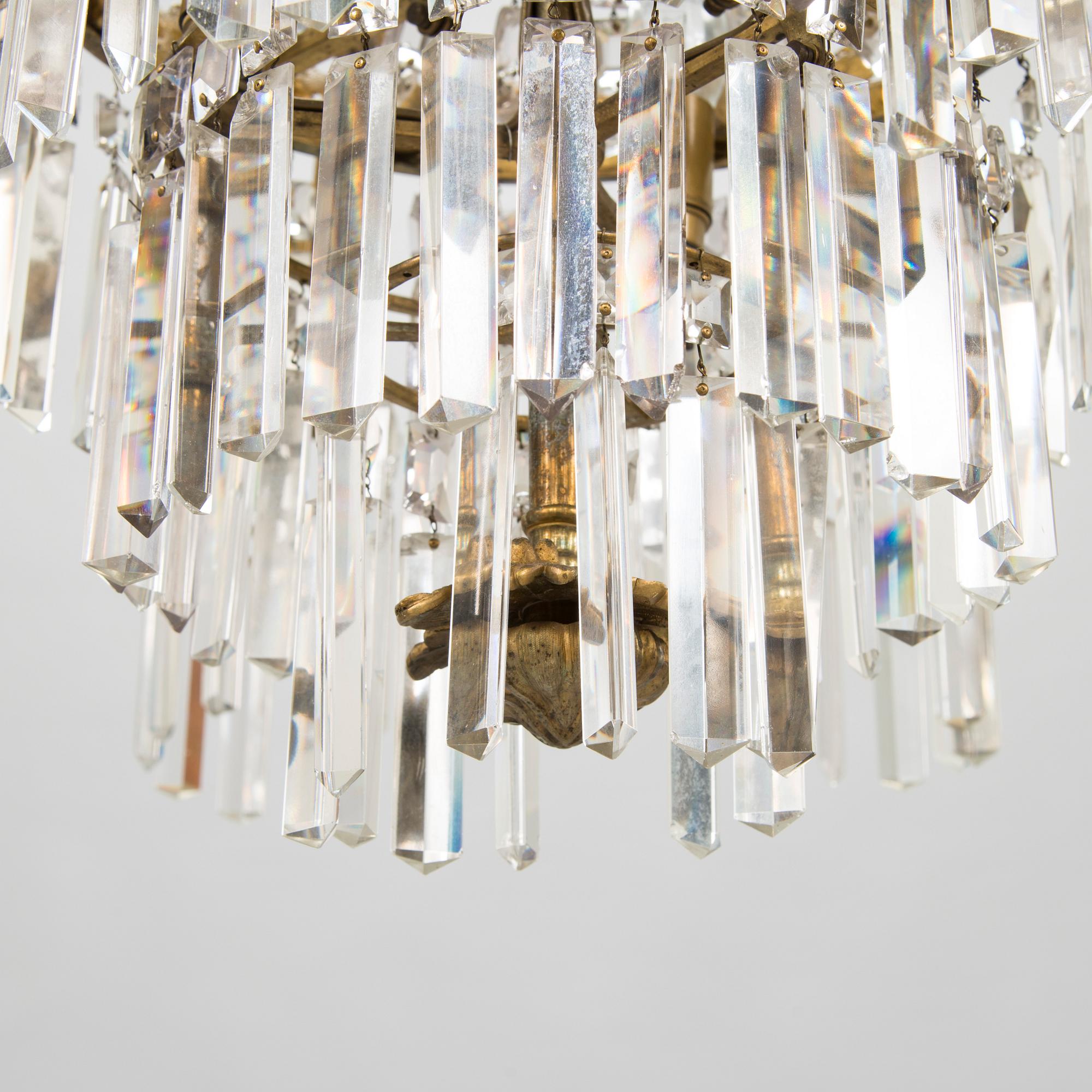 Takkrona, sekelskiftet 1900. Höjd 95 cm.