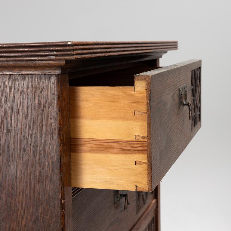 Chest of drawers, Jugend, Sweden, circa 1910.