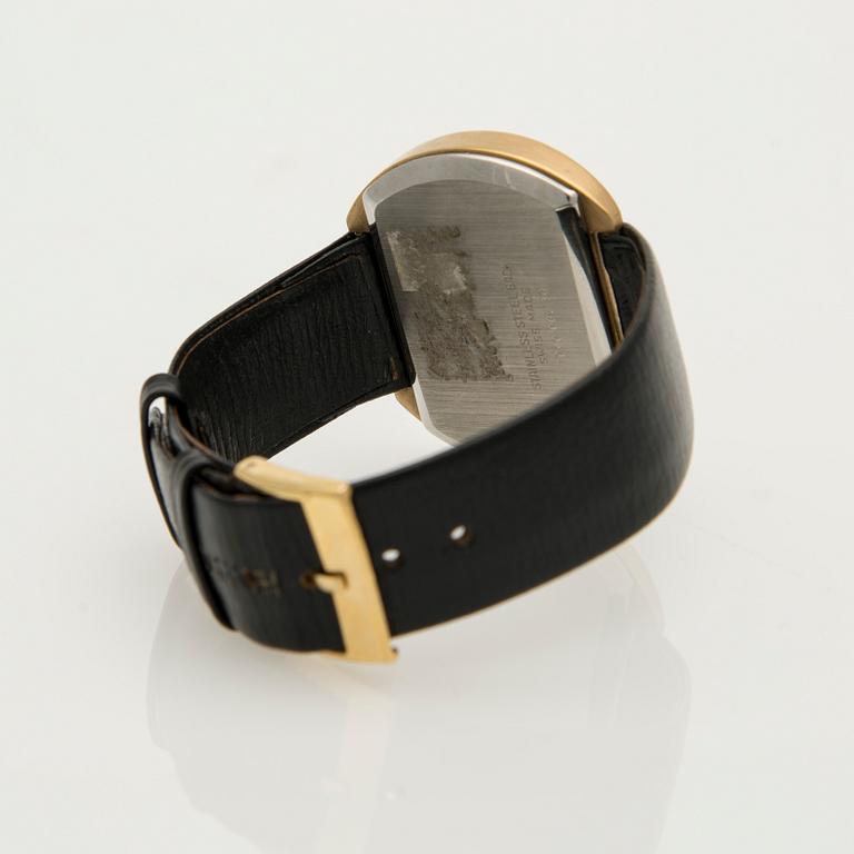 ARMBANDSUR, Helvetia New World, stål, förgyllt.
