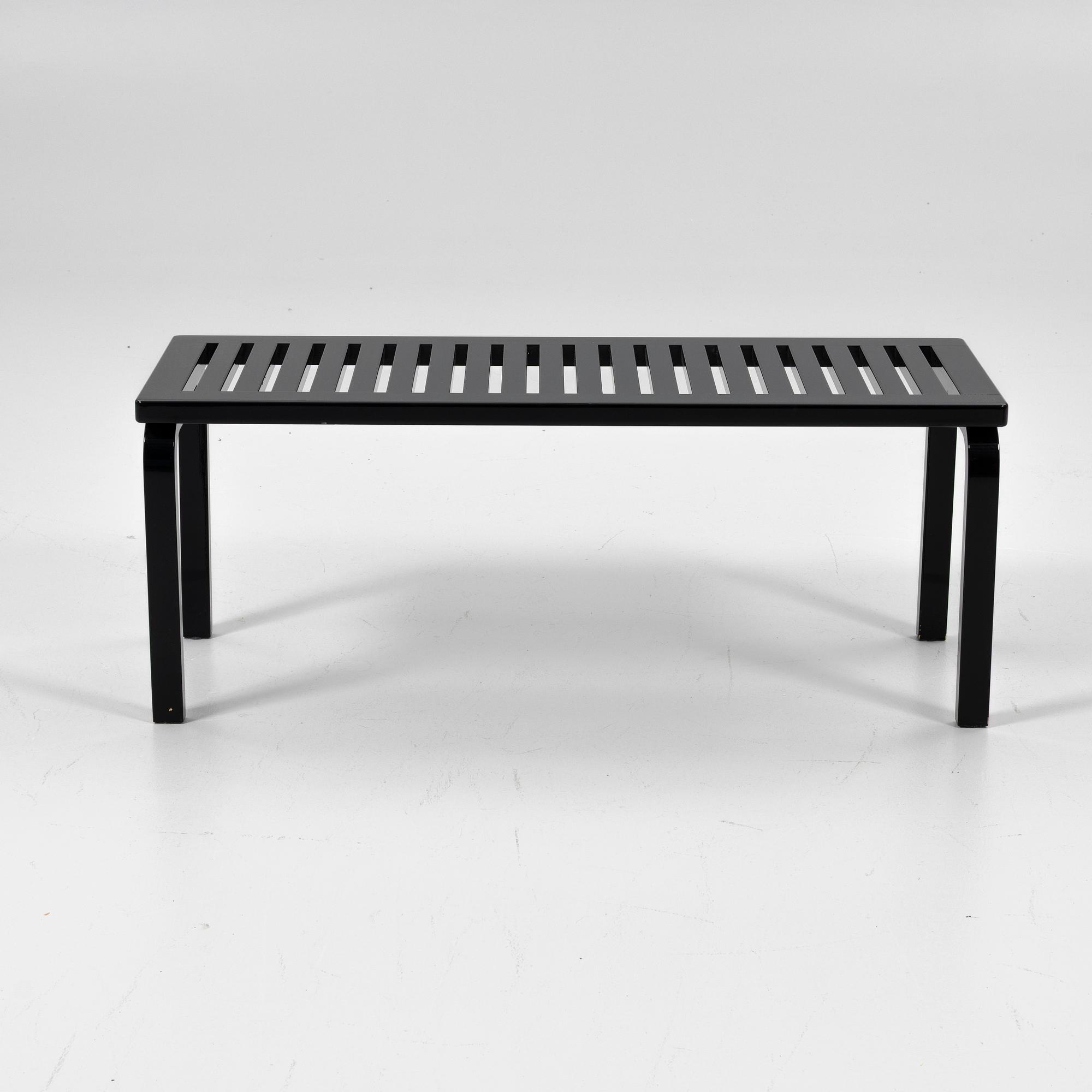 Alvar Aalto, Bench, 153A, Artek, Finland, 2000s.