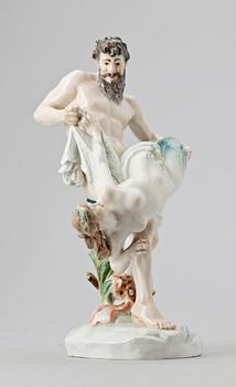 FIGURIN, porslin, Meissen, 1800-talets slut.