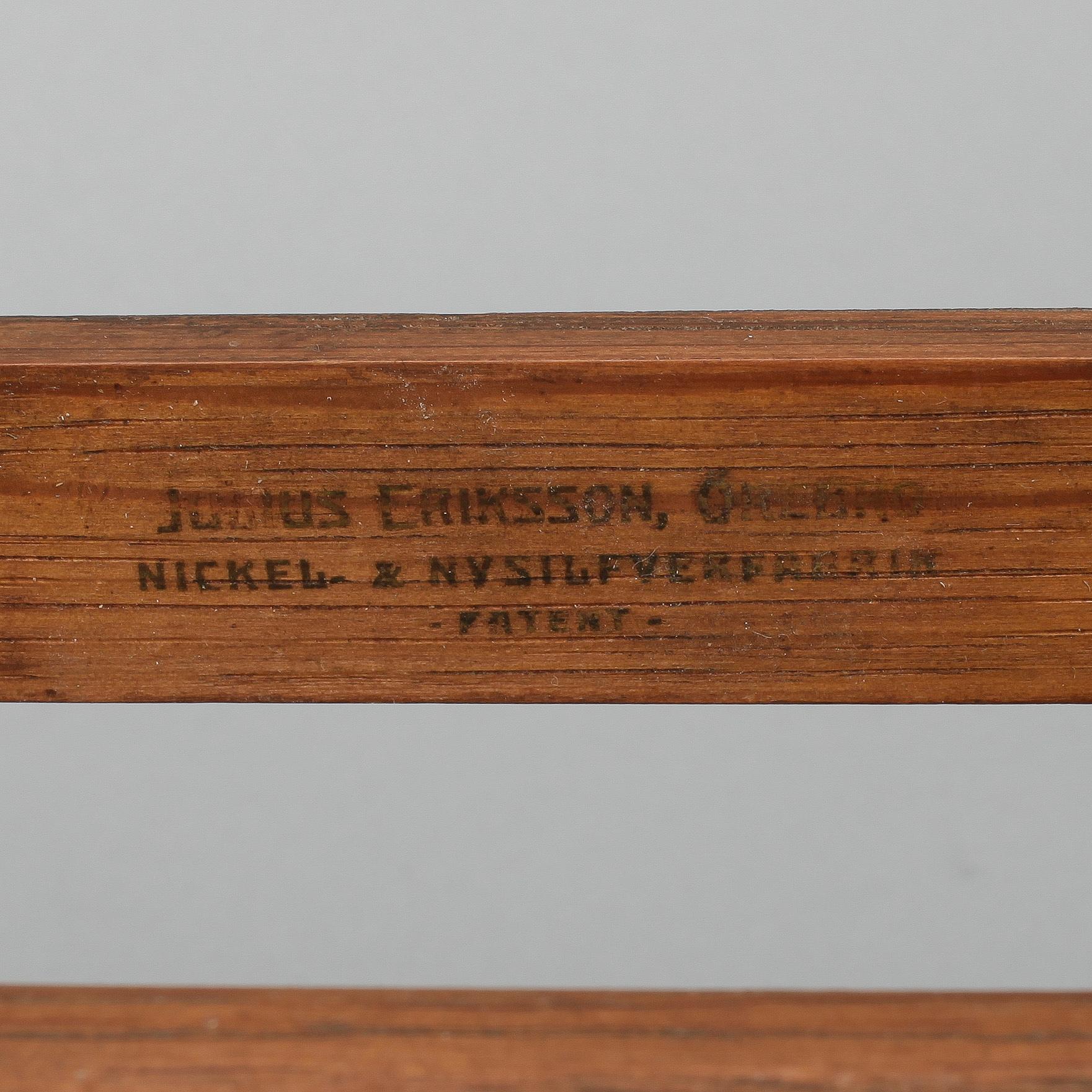 HATTHYLLA, jugend, Julius Eriksson,  & C:o nickel- & nysilverfabrik, 1900-talets början.