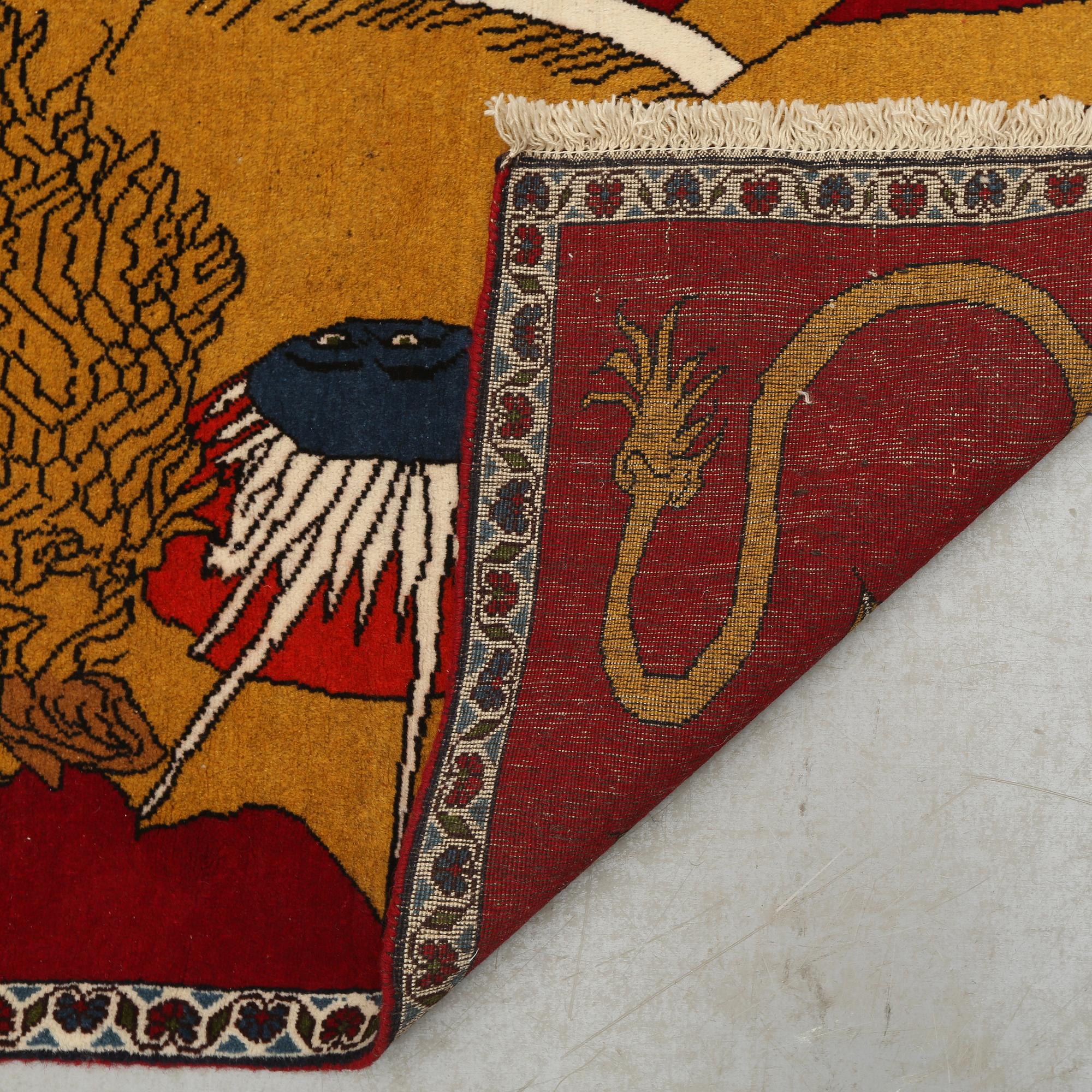 MATTA, gabbeh, modern tillverkning, 145 x 100 cm.