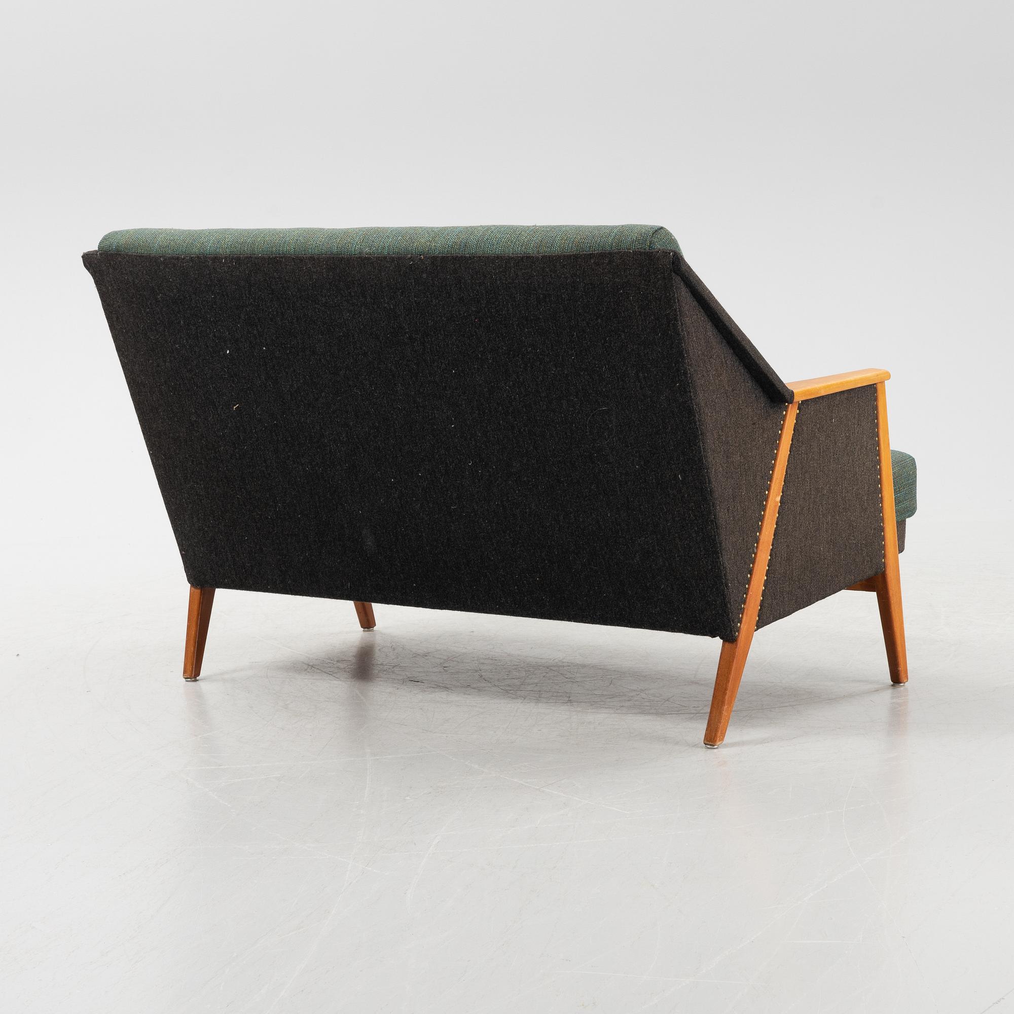 Soffa samt två fåtöljer, "Falang", IKEA, 1950/60-tal.