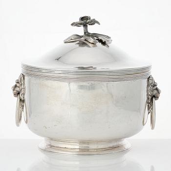 Terrin, icke identifierad mästarstämpel AIW, silver, S:t Petersburg 1790.