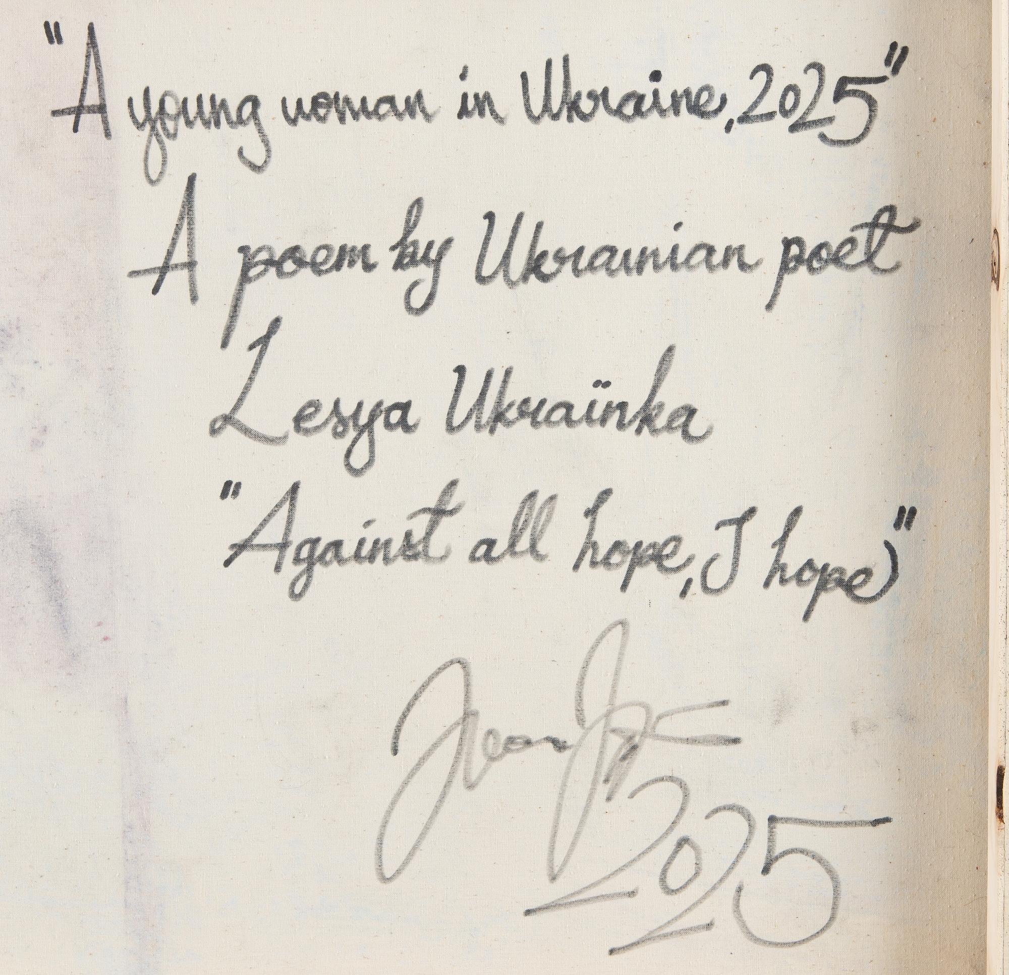 Joona Ijäs, "A Young Woman in Ukraine".