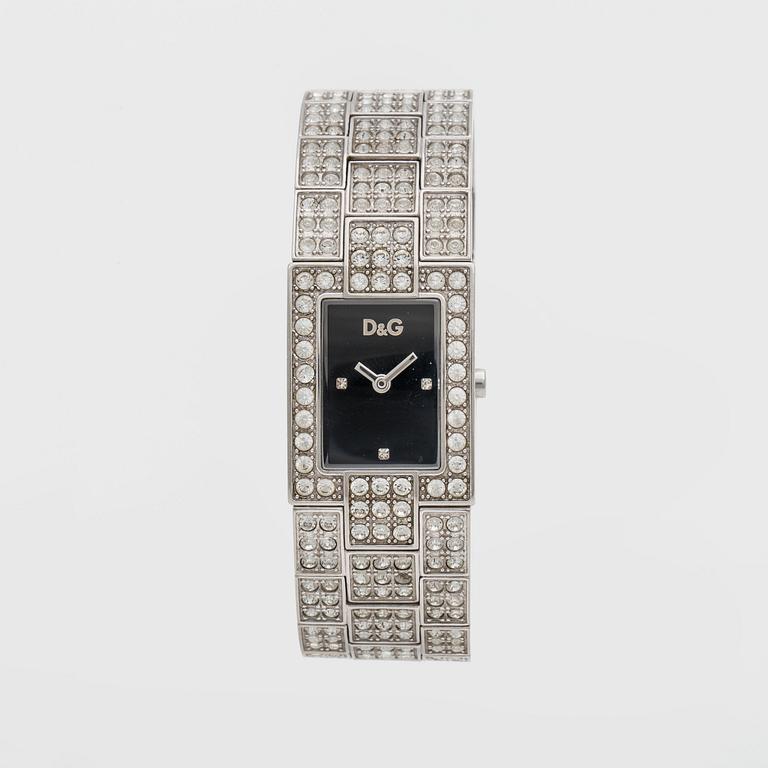 D&G Time, Dolce & Gabbana, wristwatch, 21,5 x 28 mm.
