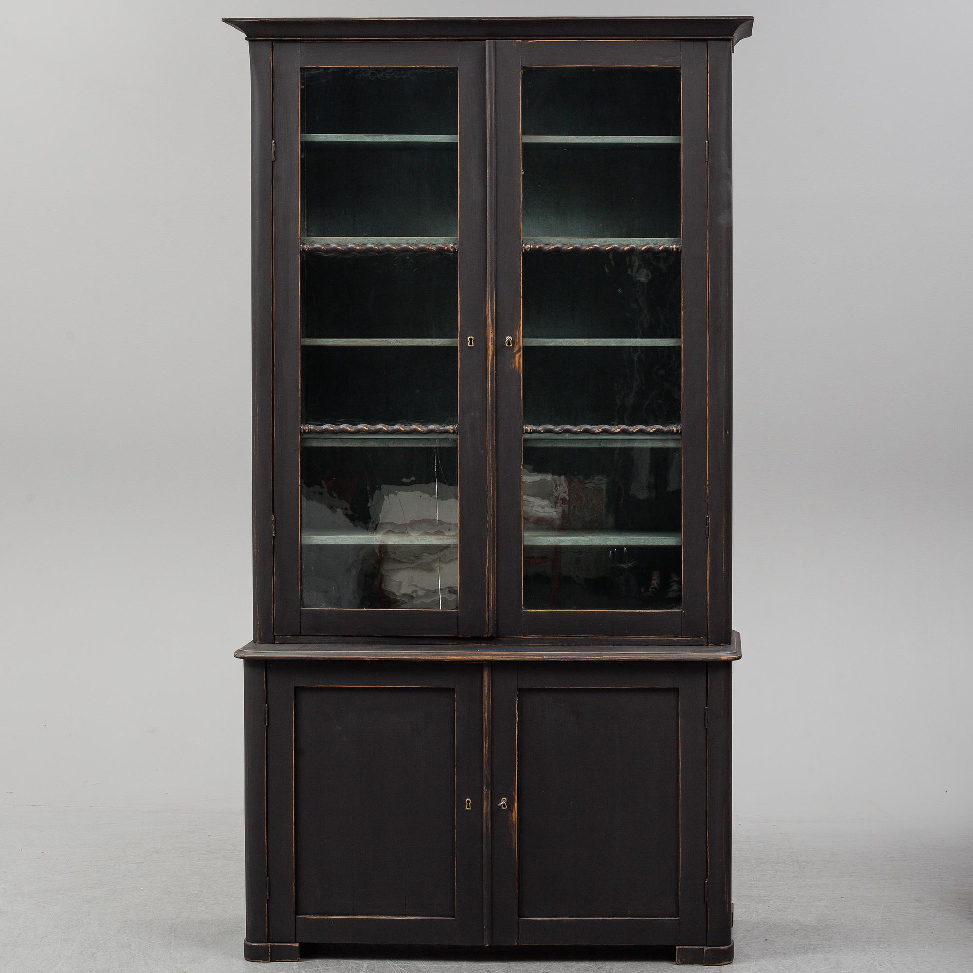 A cabinet from the latter part of the 19th century.