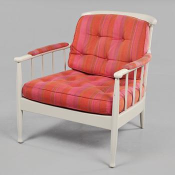 FÅTÖLJ, "Skrindan", Kerstin Hörlin-Holmquist, OPE, 1900-talets andra hälft.