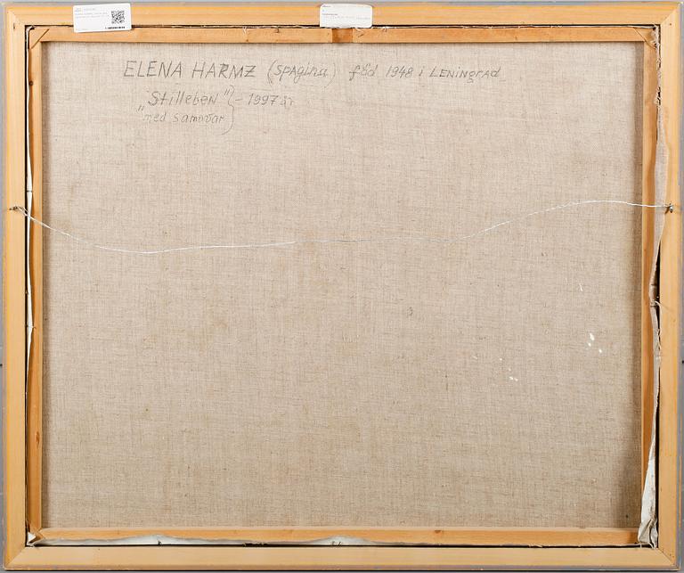 ELENA HARMZ, olja åp duk, signerad och daterad -97.