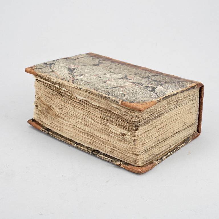 BOK, 3 vol i ett band, "Nuovo intinerario d´Italia di Franco Scoto", Padua 1654.