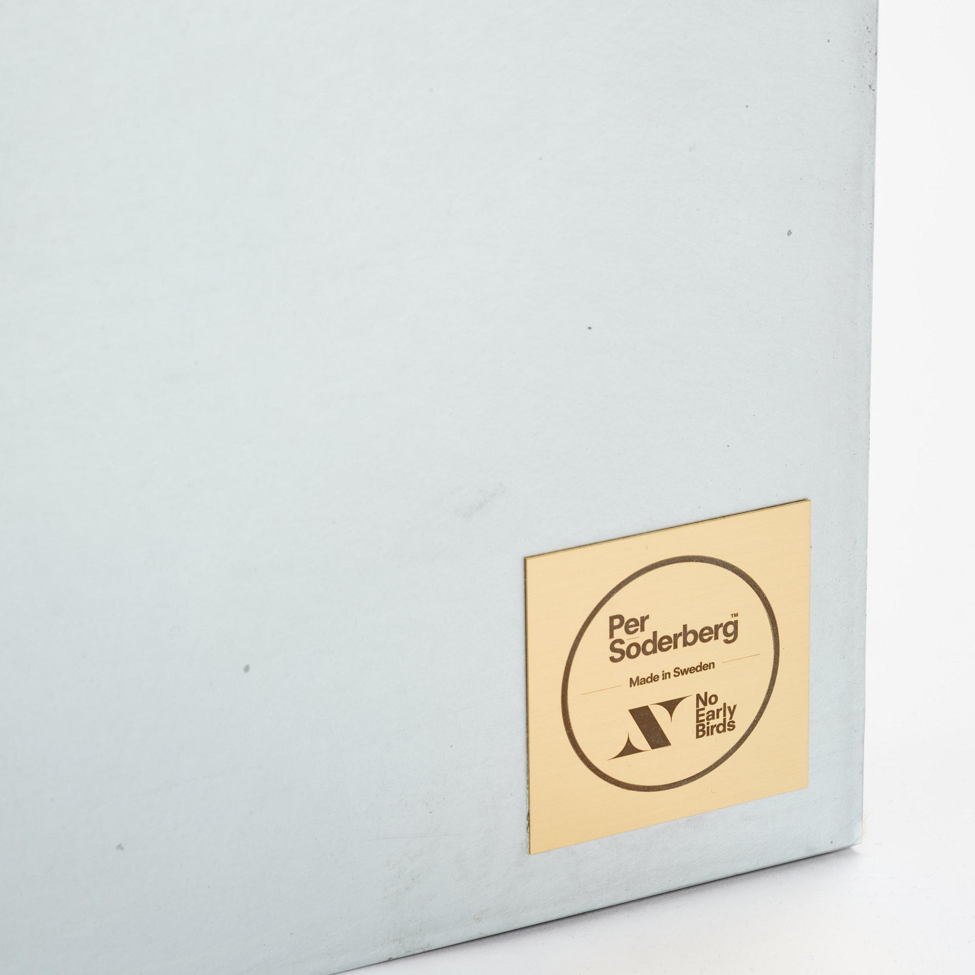 Per Söderberg, bord, "PS Bespoke Rectangular Glass Table", No Early Birds, Stockholm, 2020.