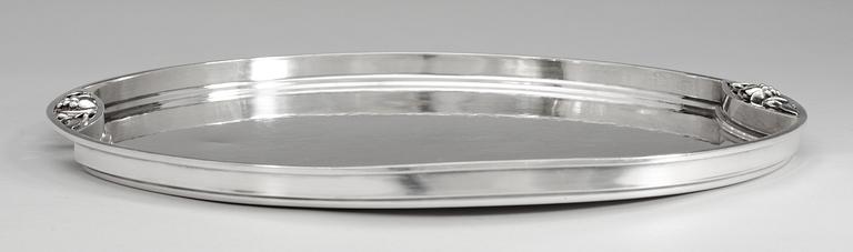 GEORG JENSEN, bricka, Köpenhamn 1933-44, sterling,