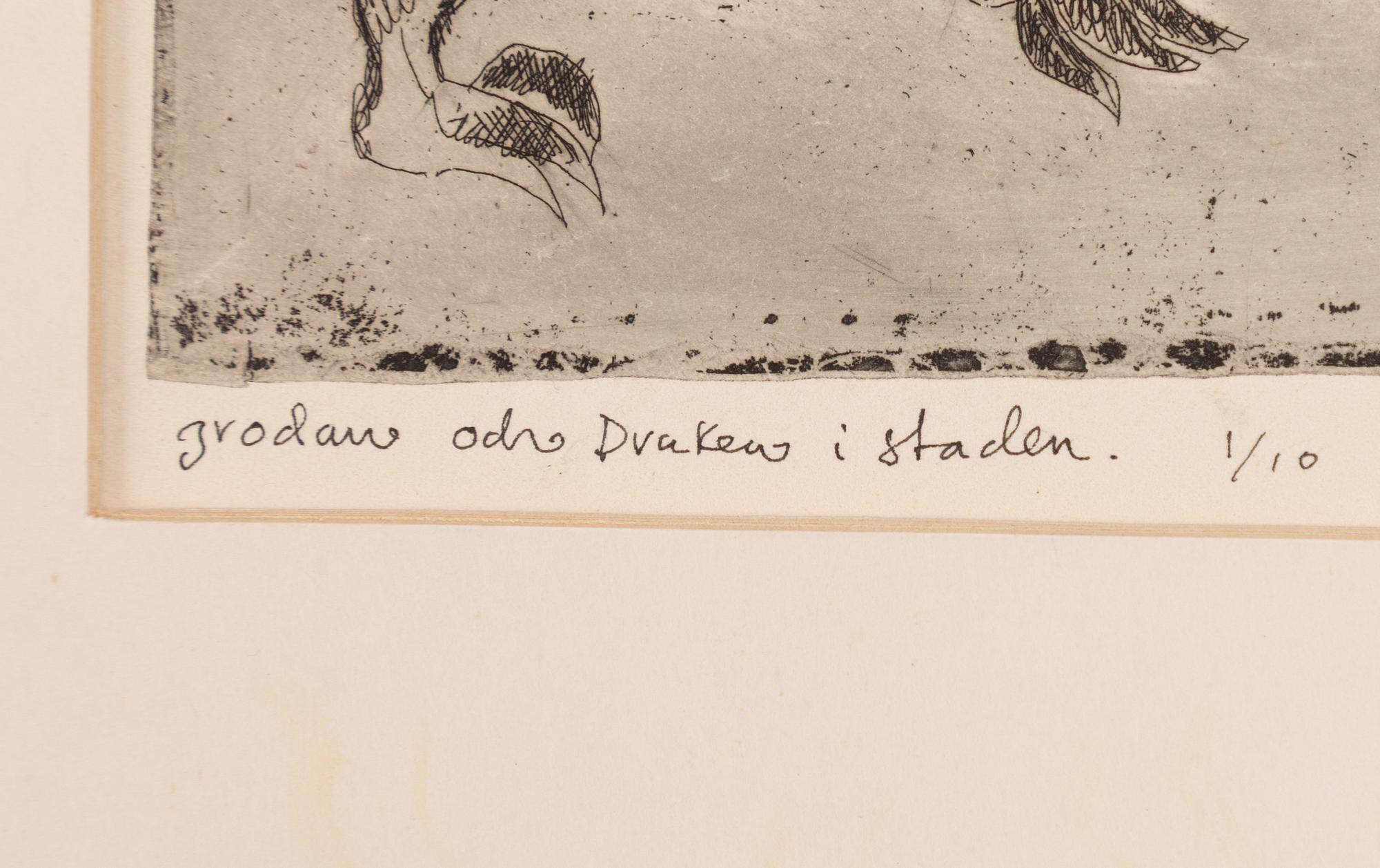 Madeleine Pyk, "Grodan och Draken i staden" (The Frog and the Dragon in the City).