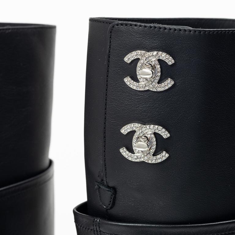 Chanel, Boots, storlek 36 1/2 C.