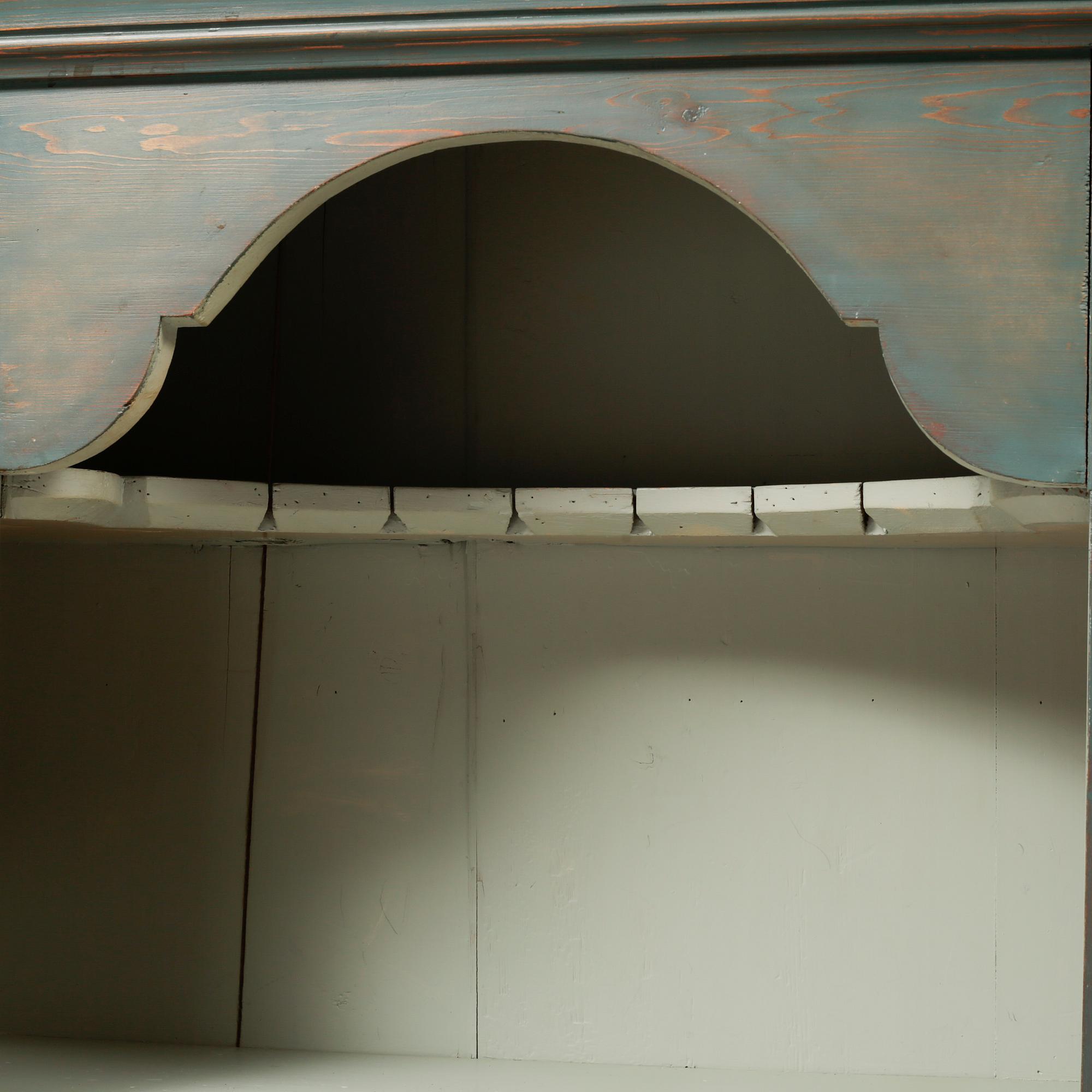 A cabinet from Jämtland, probably, dated 1741.