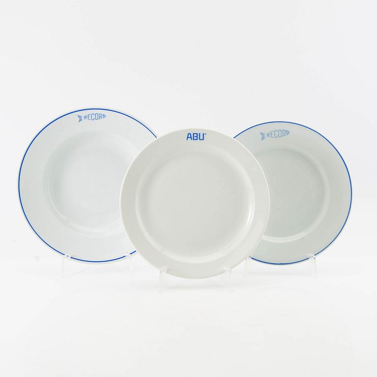 Service 85 dlr "Abu" "Record" Uppsala Ekeby/Rörstrand second half of the 20th century porcelain.